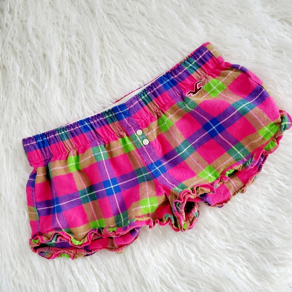 Hollister Sleep Shorts Plaid